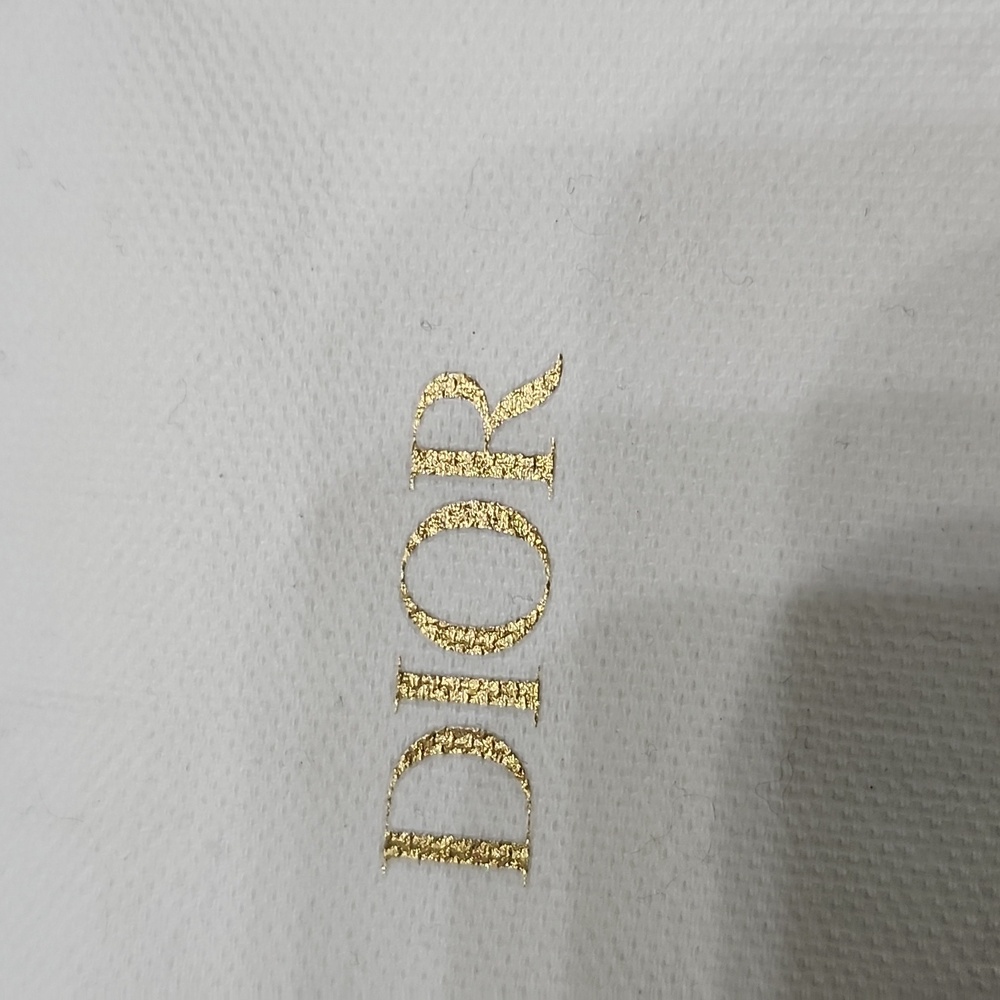 Dior White Drawstring Pouch Dust Bag - Picture 2 of 6